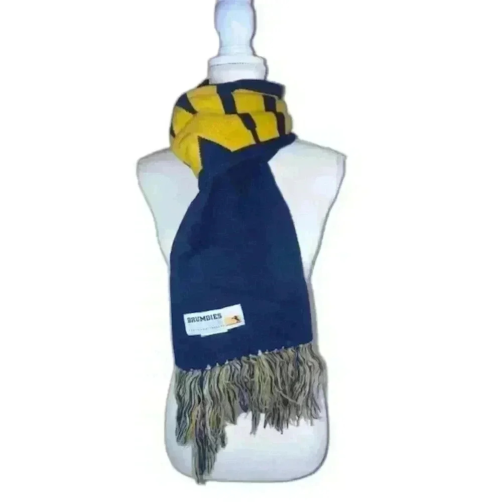 Vintage ACT Brumbies 1996-2005 Tenth Anniversary Supporters Rugby Scarf